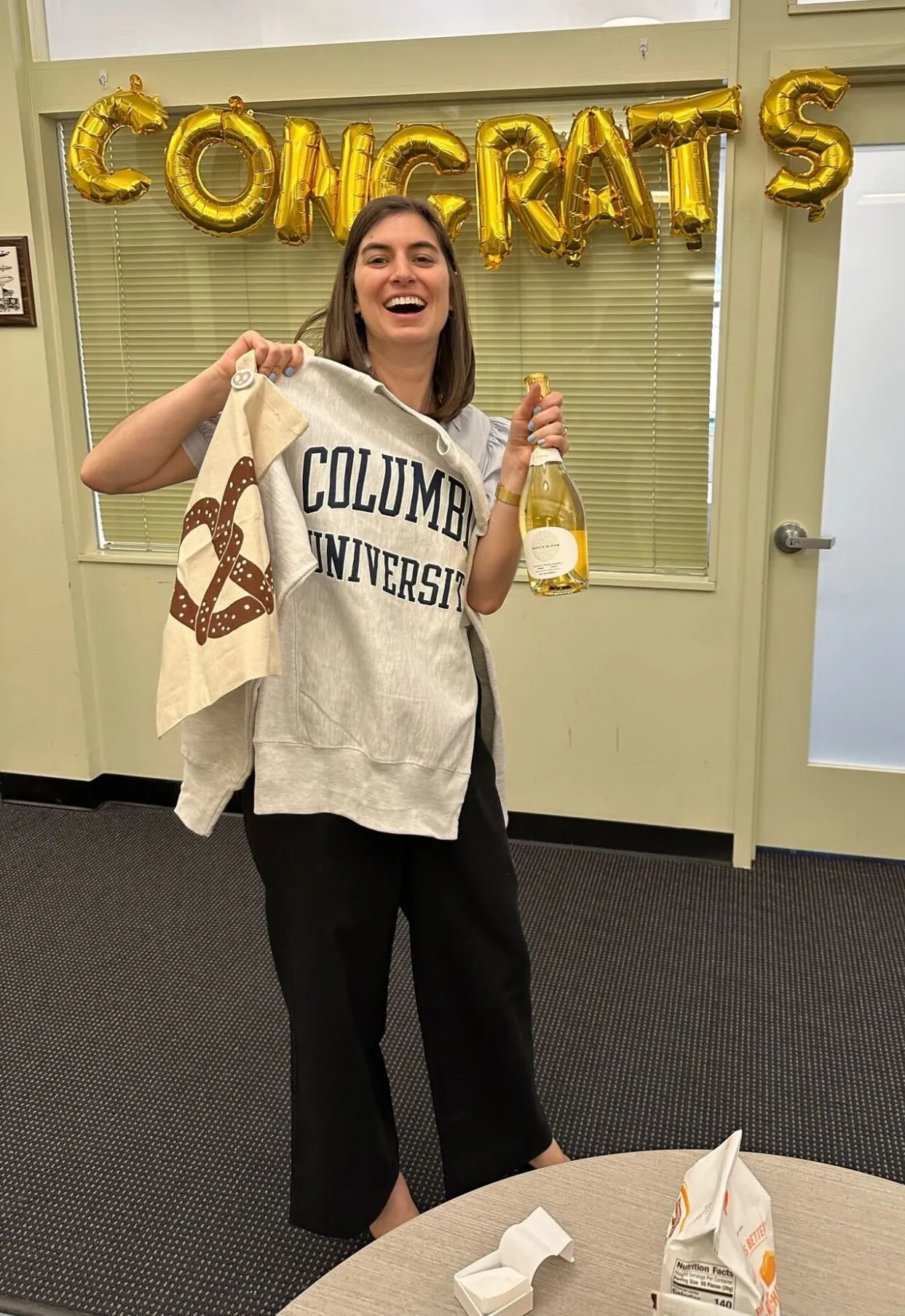 Courtney's graduation picture