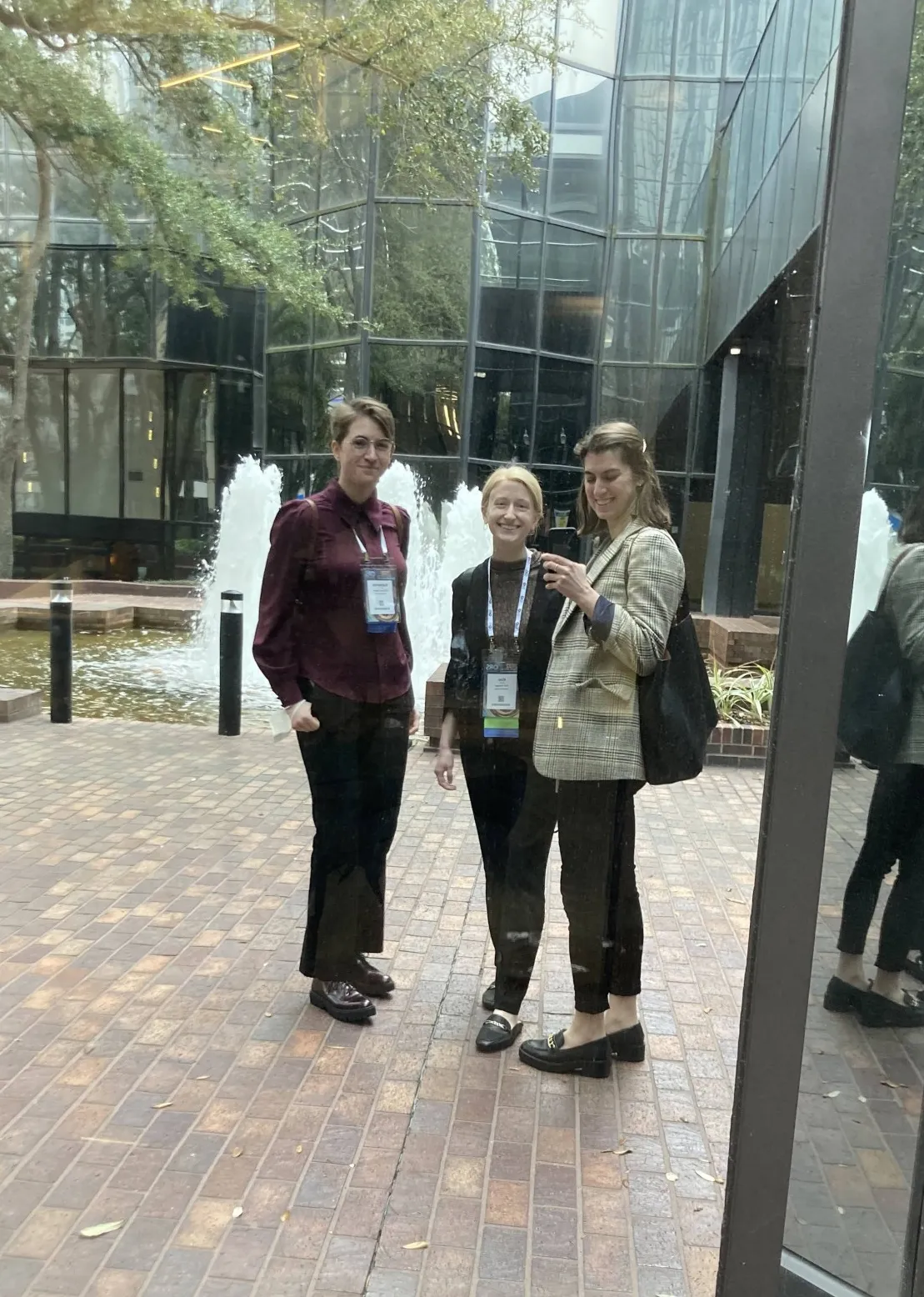 Katie, Kim, and Courtney in Tampa.