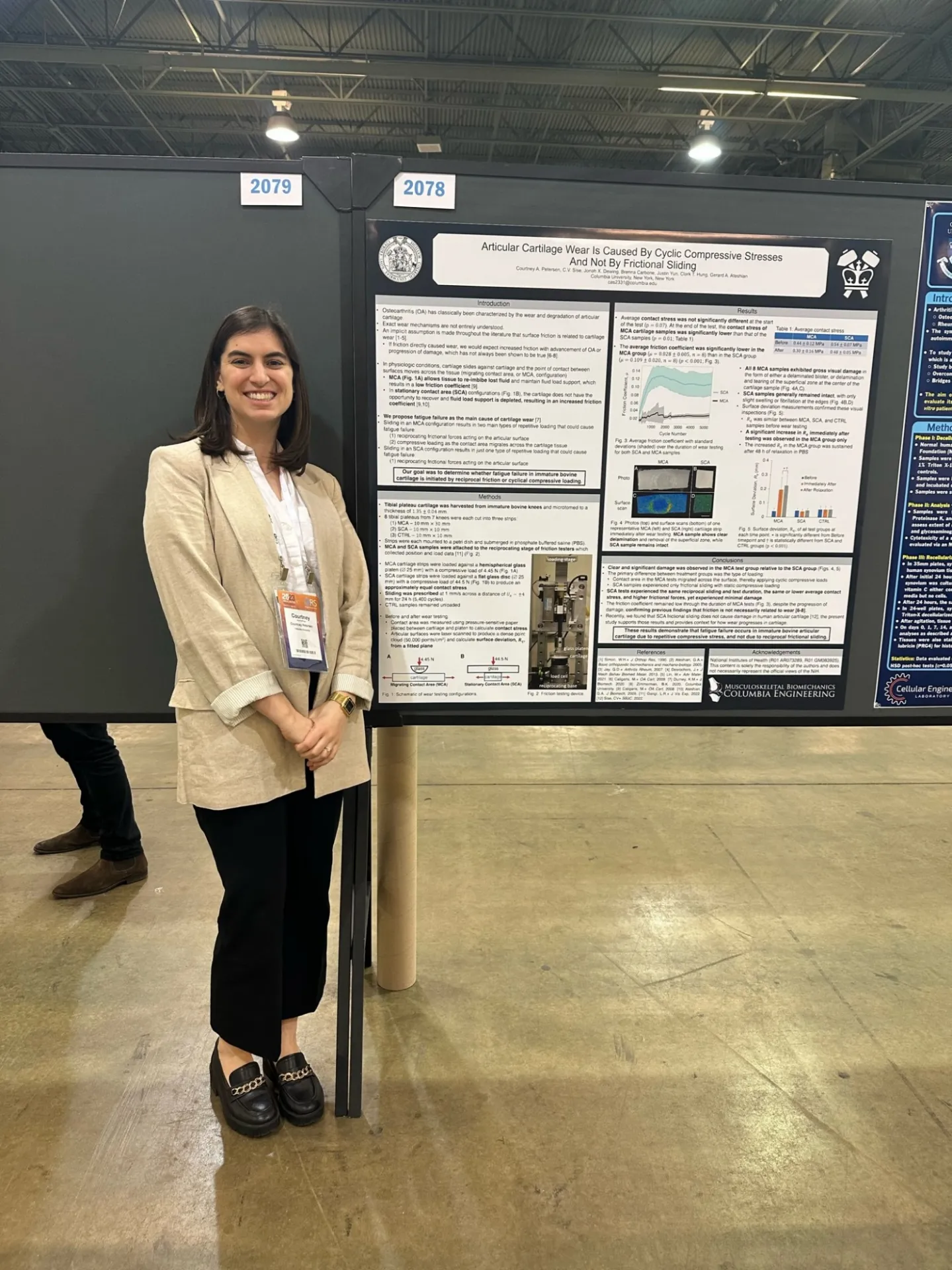 Courtney and Katie present their research at ORS 2023
