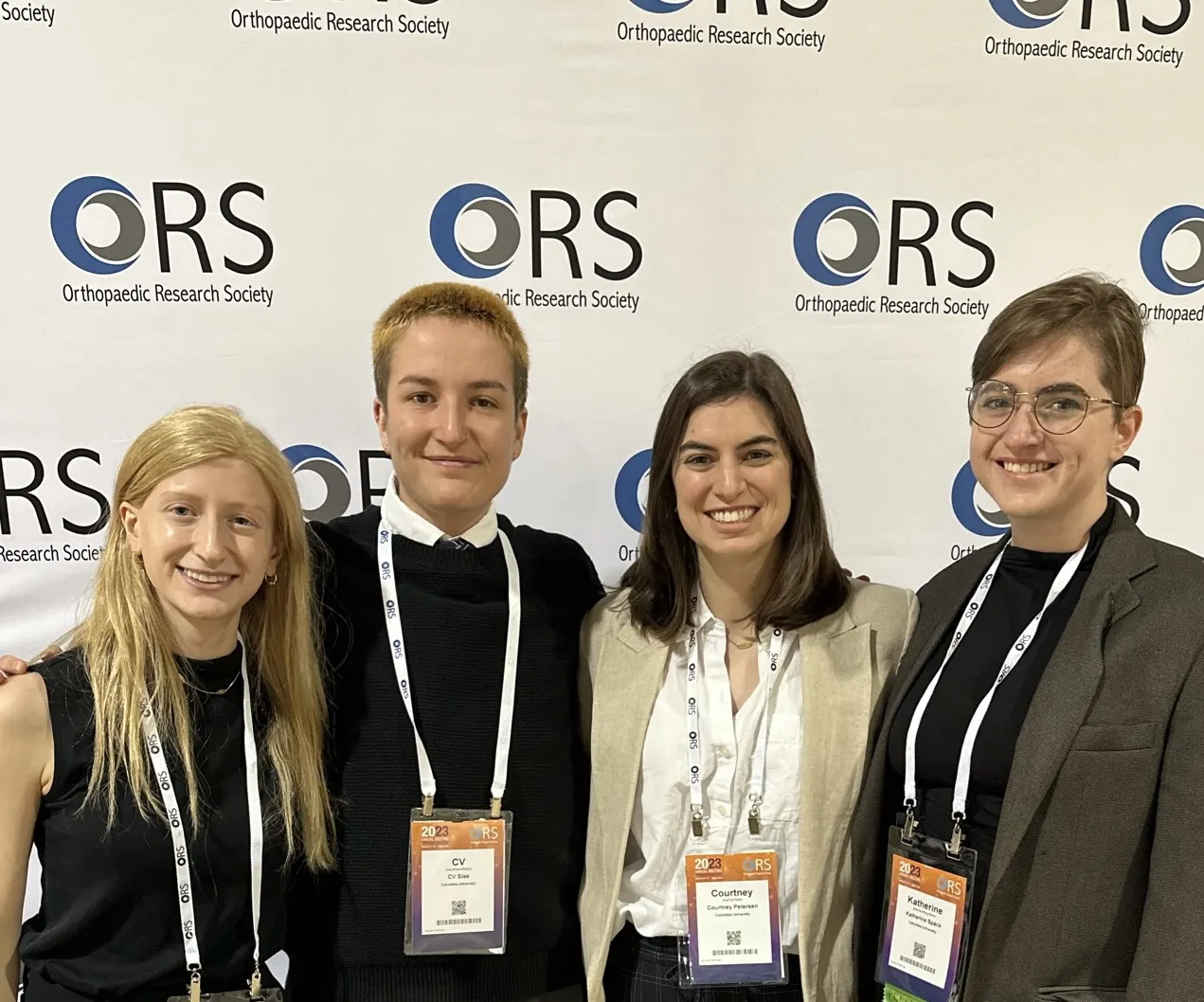 Courtney and Katie present their research at ORS 2023