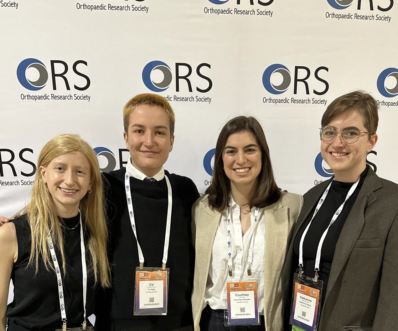 Courtney and Katie present their research at ORS 2023